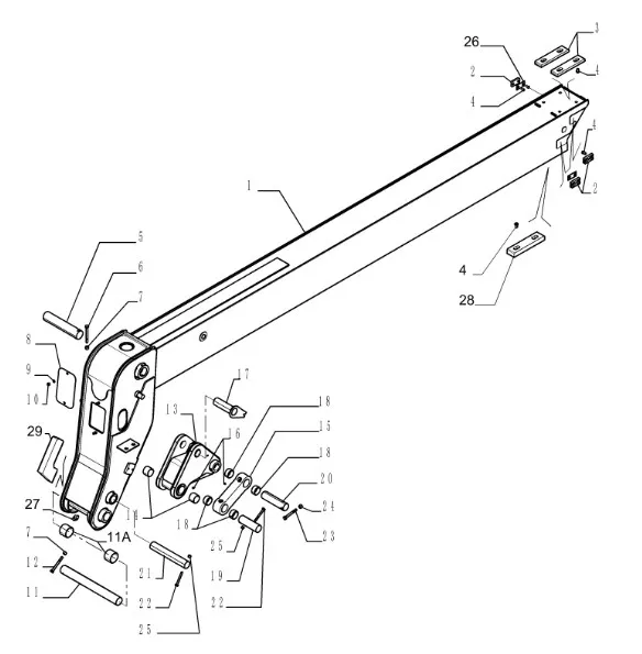 87354892 - палец